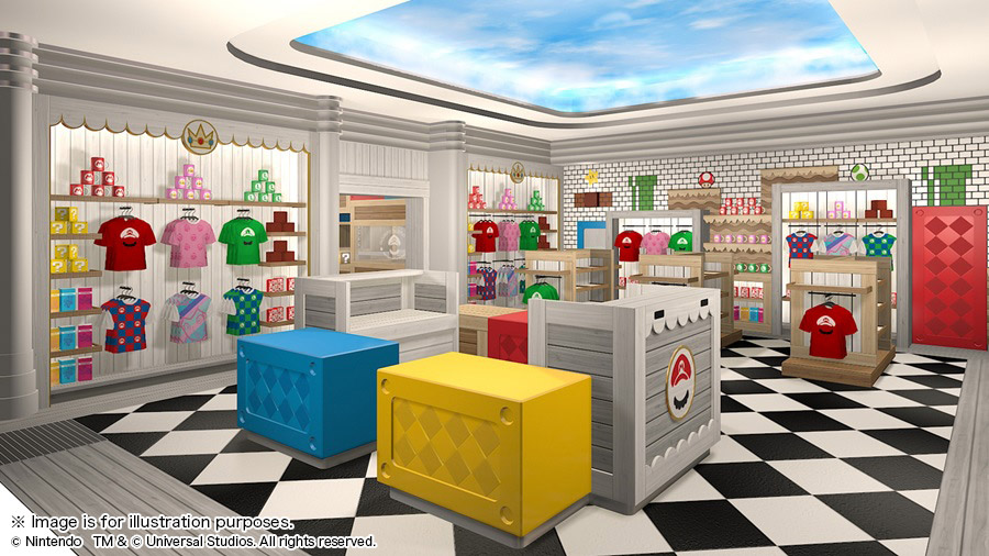 Universal Studios Japan Super Nintendo World mario store