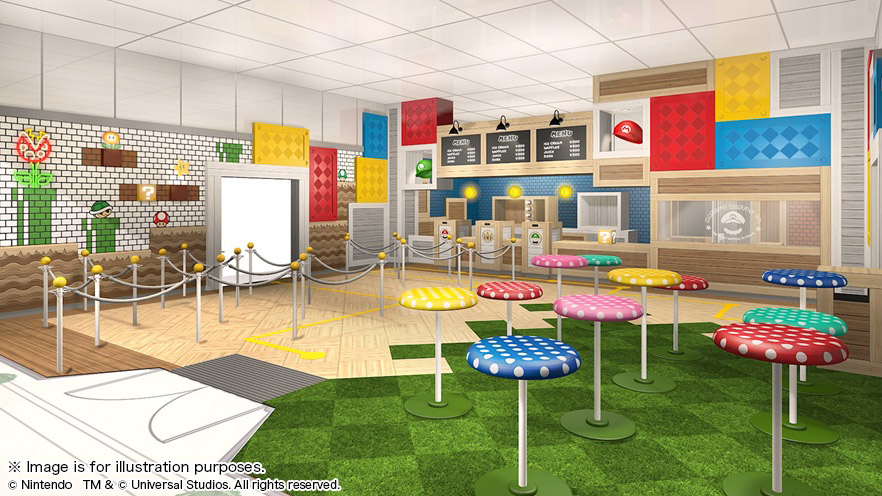 Universal Studios Japan Super Nintendo World mario store & cafe