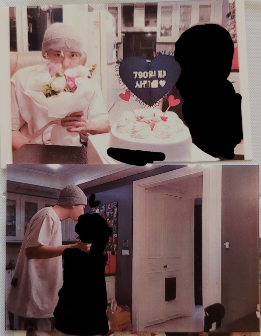 exo's park chanyeol kissing ex-girlfriend