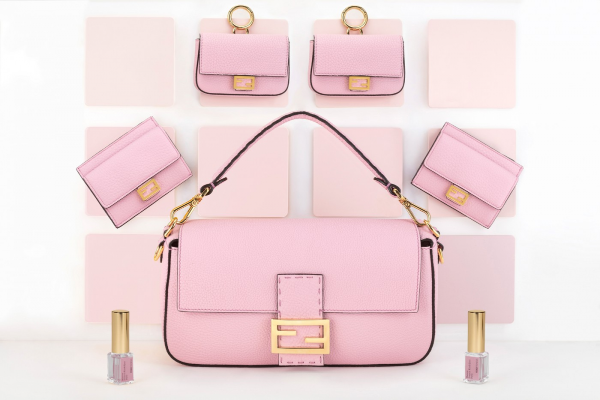 Fendi Frenesia pink scented bag Singapore