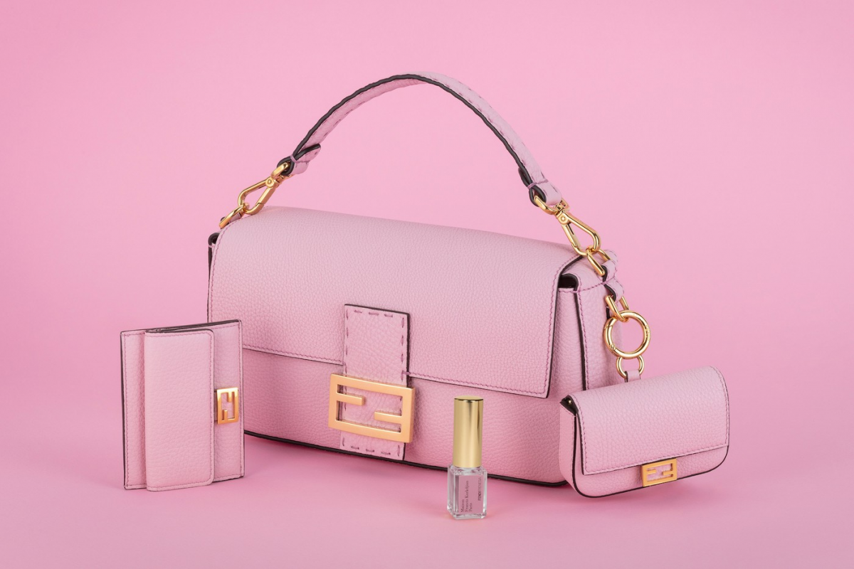 Fendi Frenesia pink scented bag Singapore