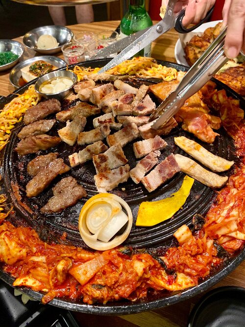 Wang Dae Bak BBQ food