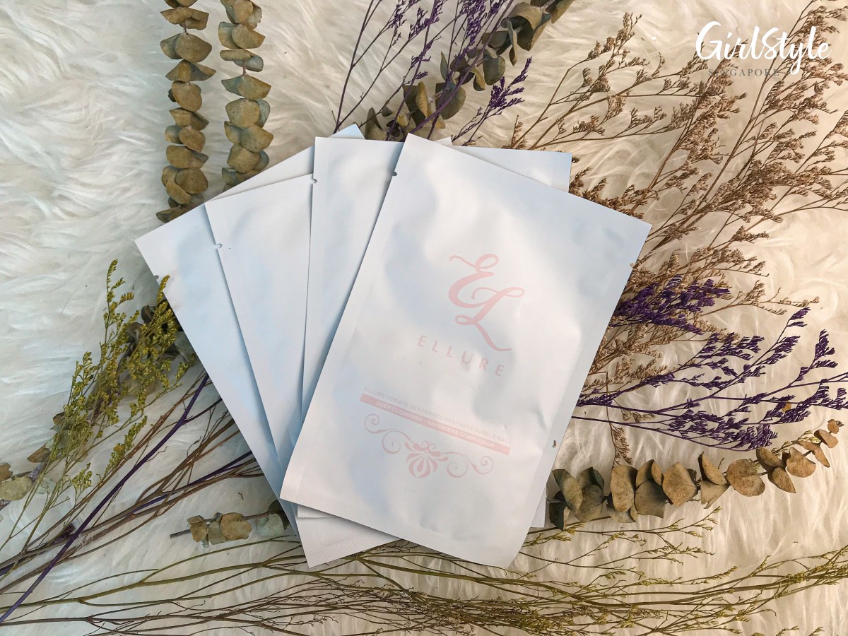 Ellure Tomato Resonance Graphene Bubble Mask