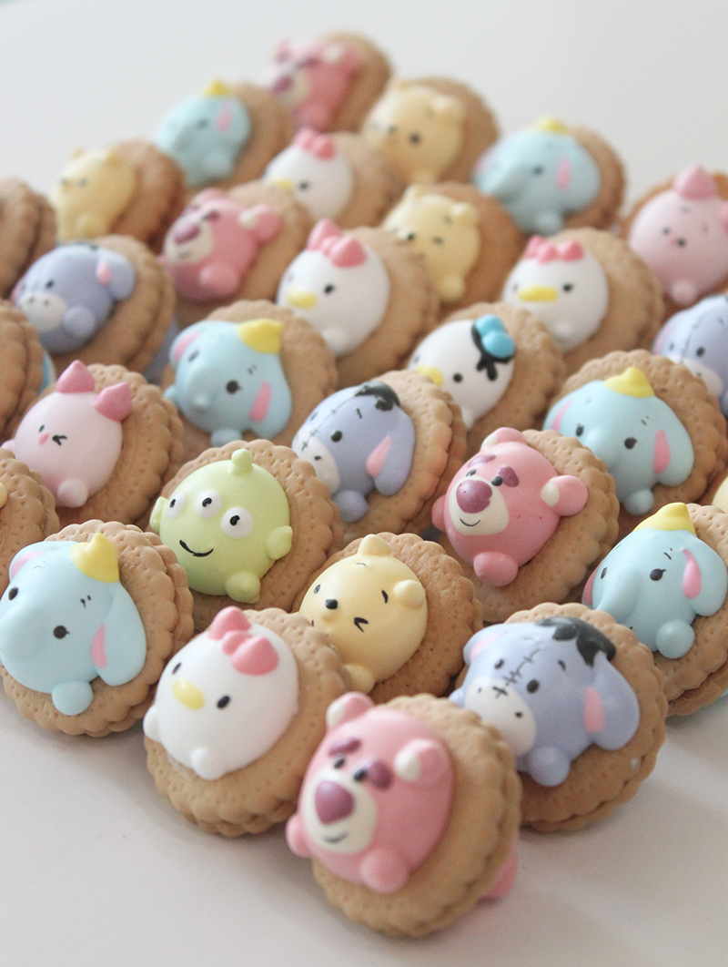 Novelty Meringue Cookies class disney tsum tsum