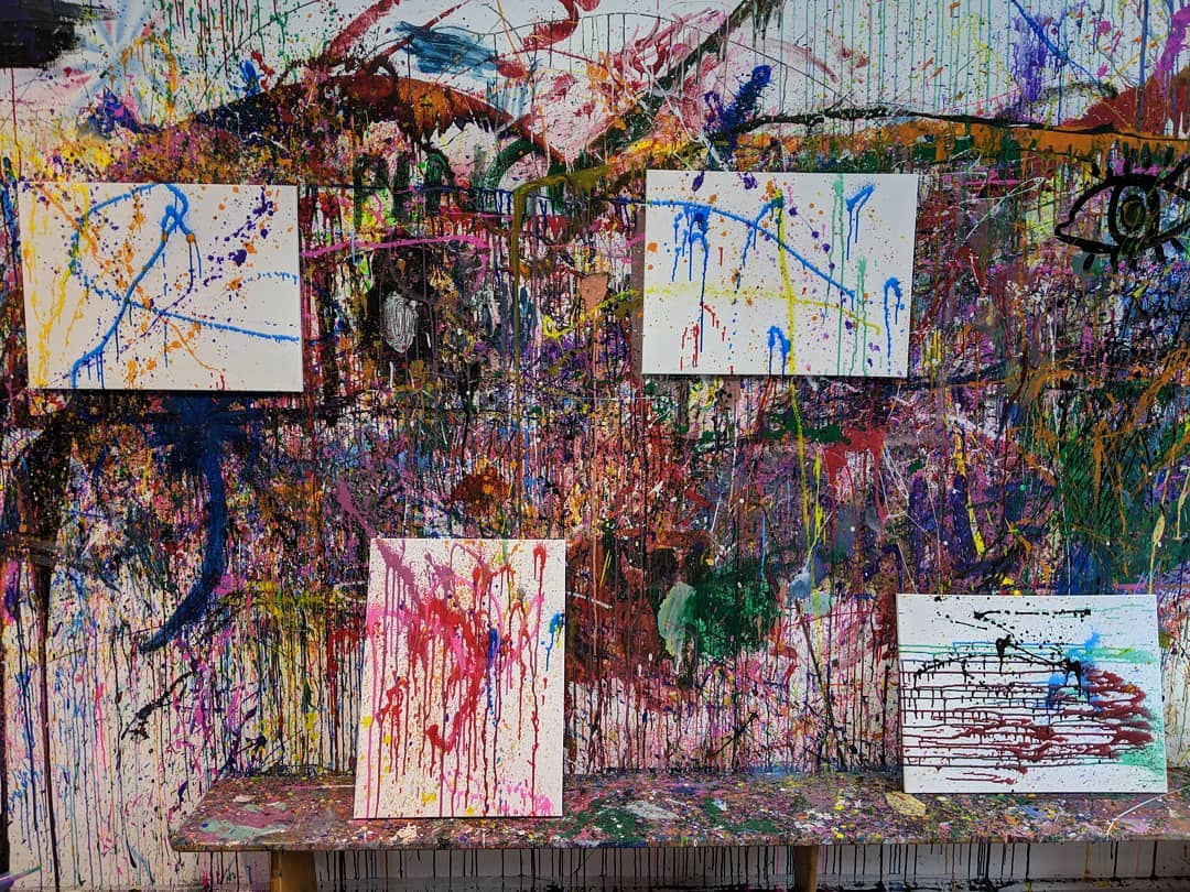 Splat Paint House art jamming Singapore