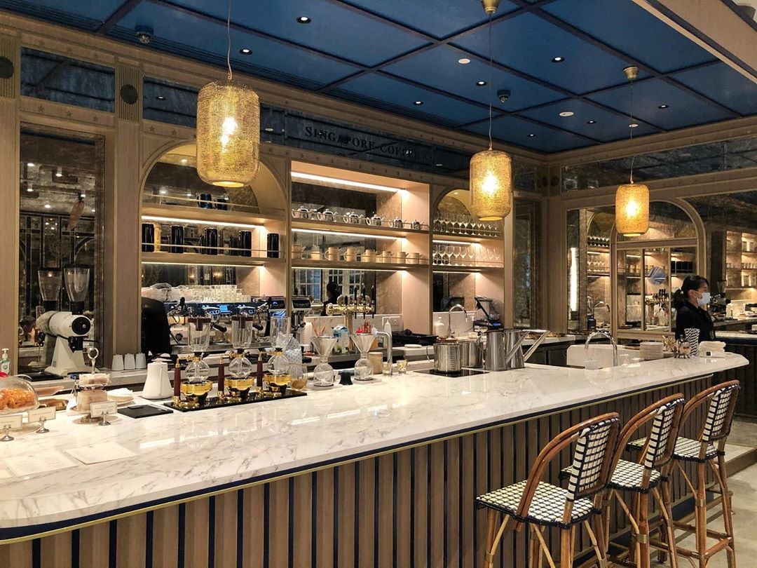 Singapore Coffee Raffles Hotel