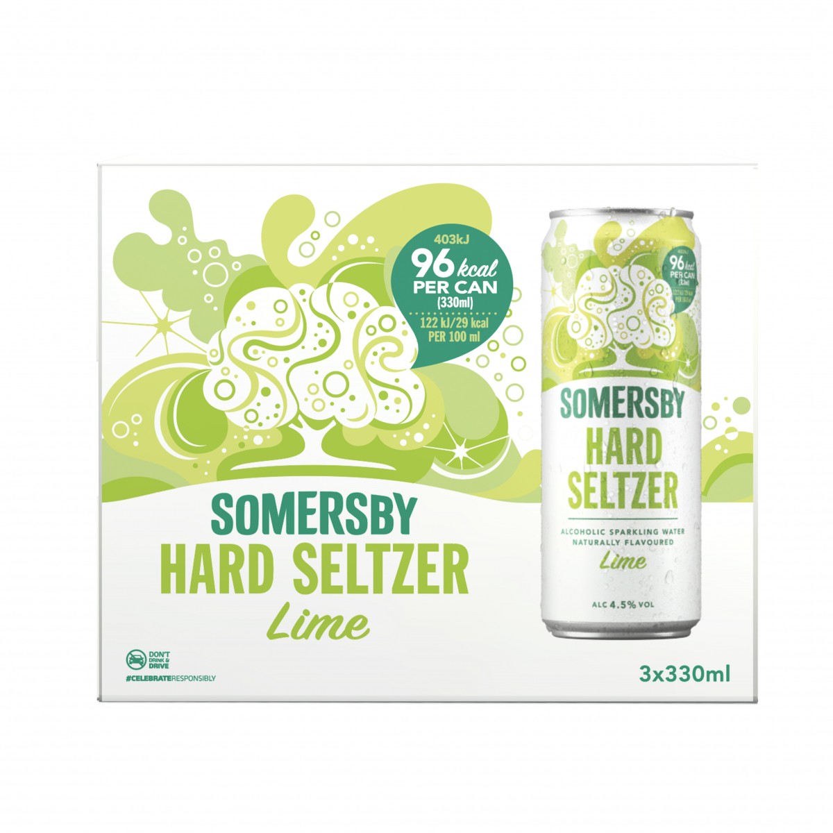 Somersby Hard Seltzer lime