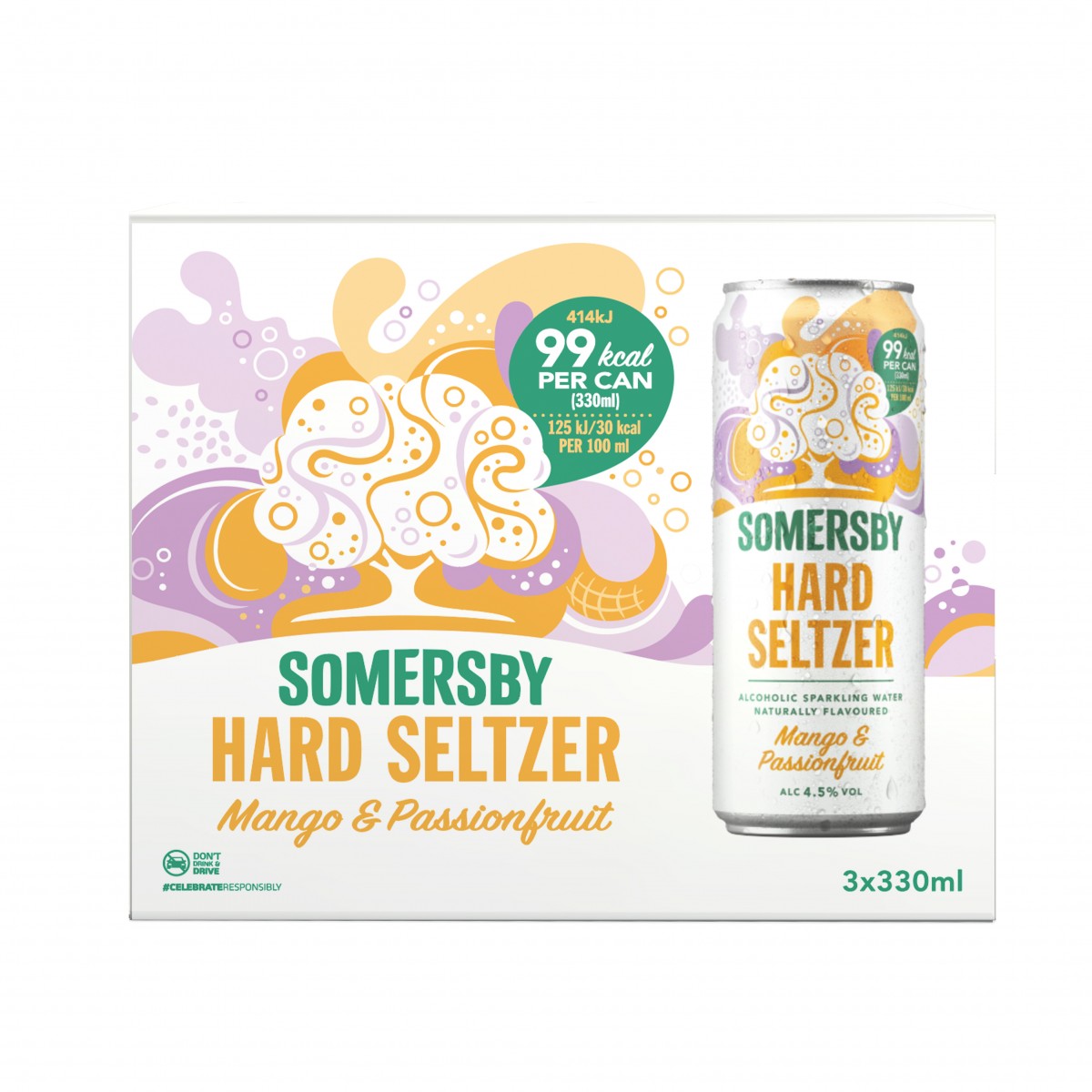 Somersby Hard Seltzer mango and passionfruit
