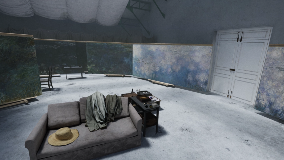 VR art exhibition Virtual Voyage through Masterpieces Gardens by the Bay