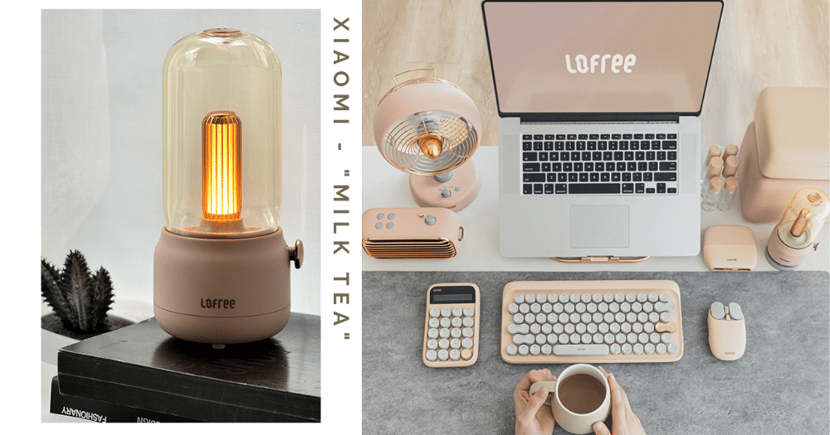 Xiaomi Lofree Milk Tea Range: Keyboard, Speaker, Lamp & More In