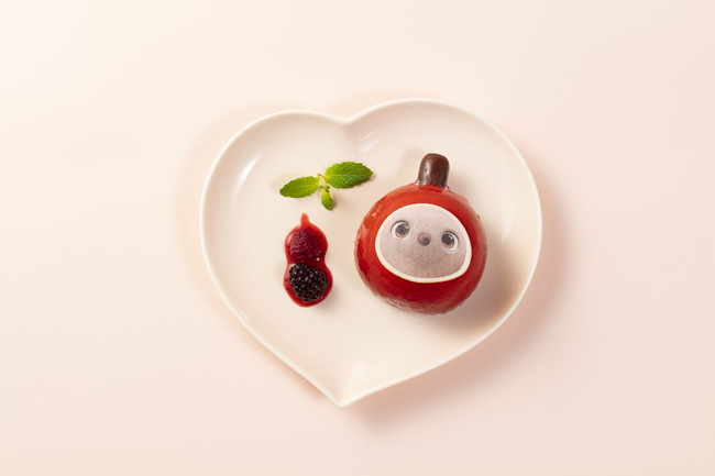 Lovot Cafe berry mousse