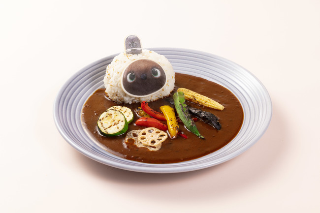 Lovot Cafe curry vegetable rice