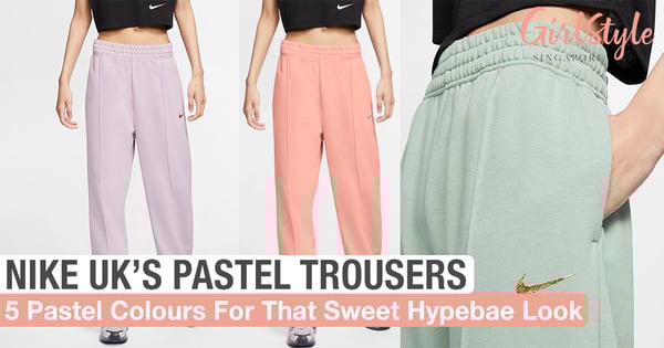 Nike UK Has New Sportswear Trousers In 5 Pretty Pastel Colours For That Sweet Hypebae Look