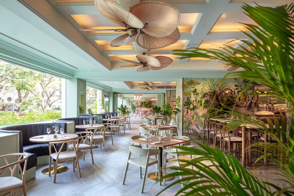 Ginger at PARKROYAL tropical botanic restaurant