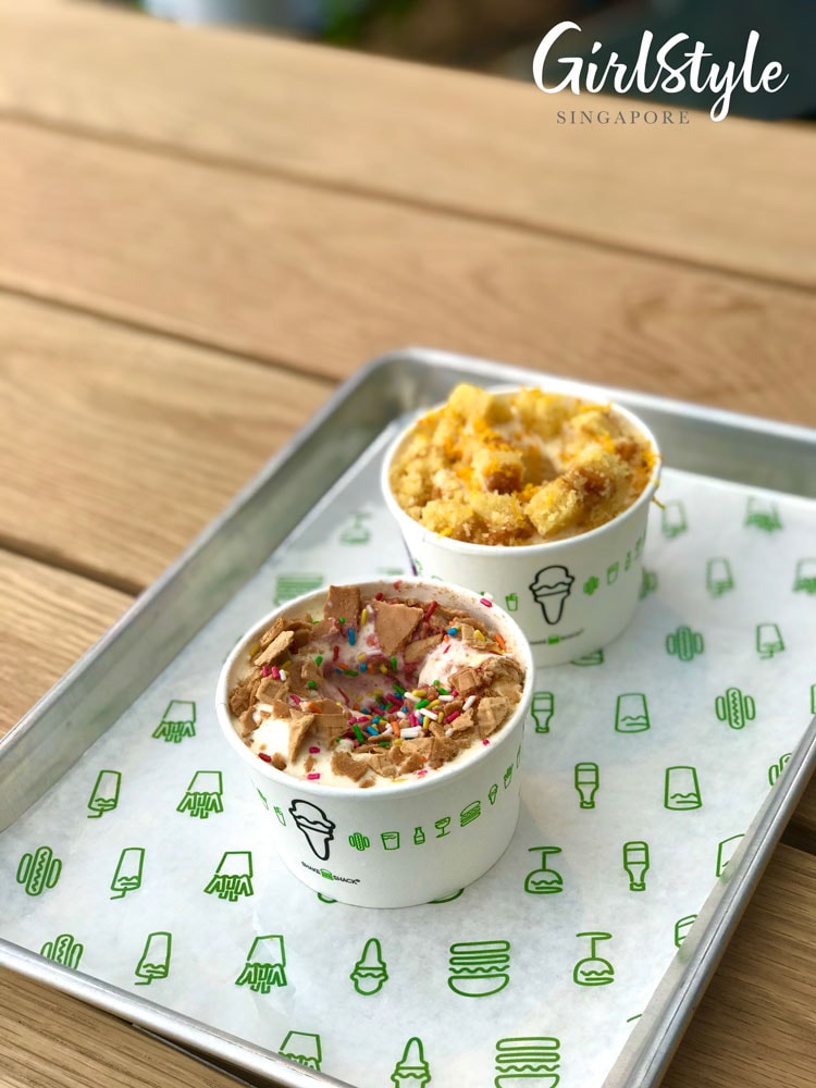 Sugee Boogie and Viva La Vivo concretes at shake shack vivocity