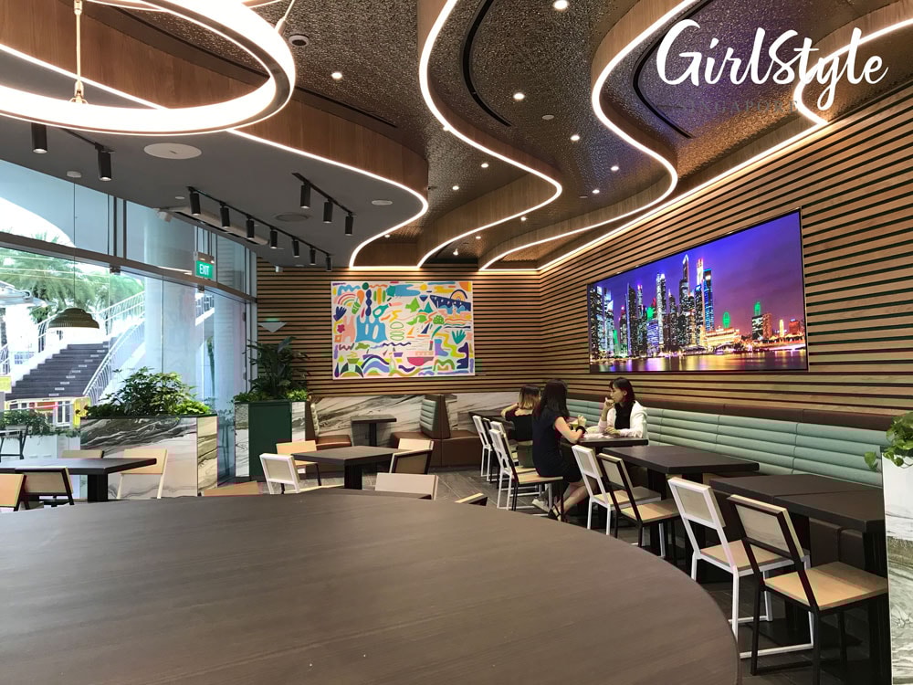 shake shack vivocity indoor seats and booth seats