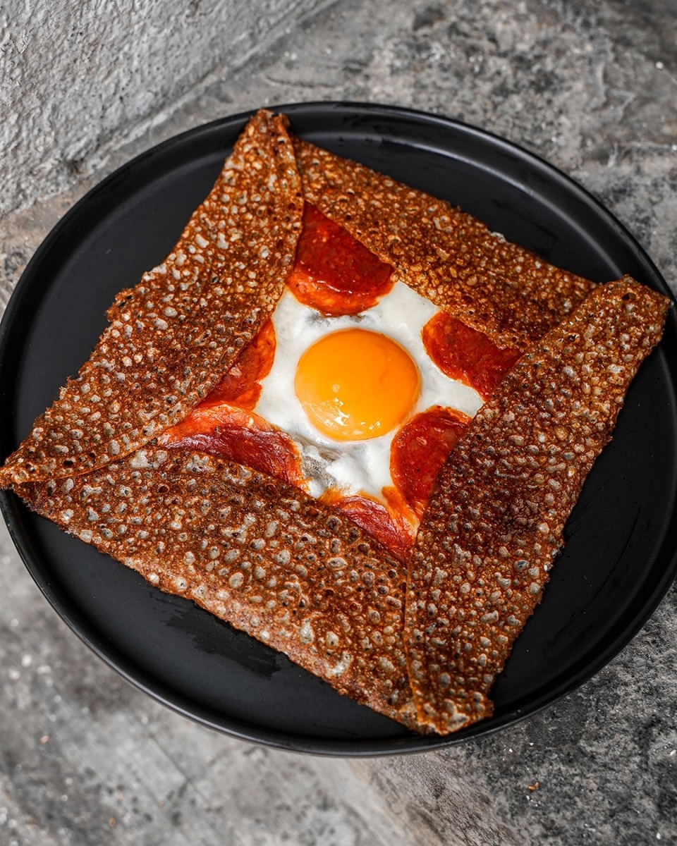 French Fold savoury Galette