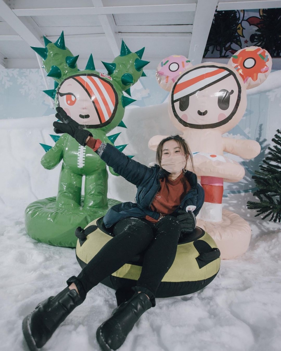 tokidoki snow house with slide