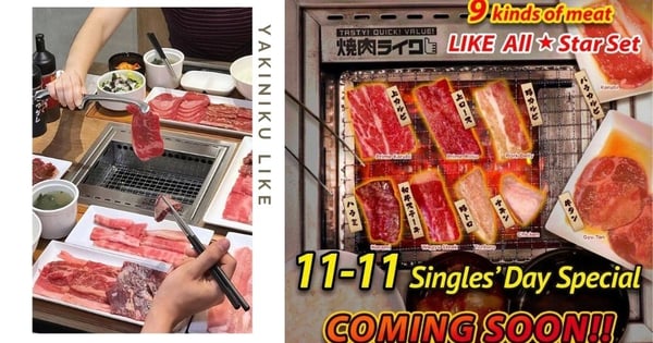 Yakiniku Like Offering 9 Types Of Meat For $17.80 Nett On 11.11, Perfect For Singles To Dine Alone