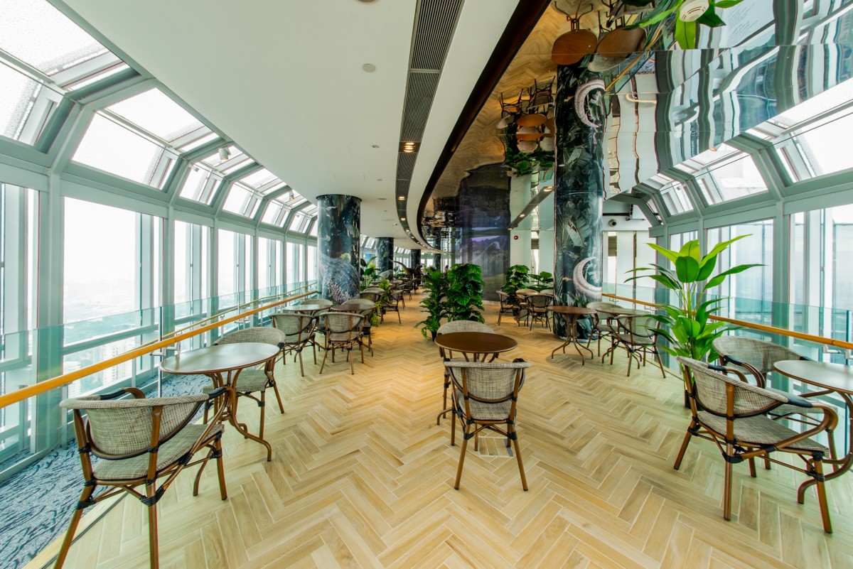 Jurassic World Cafe at ion sky