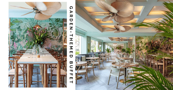 Gorgeous Garden-Themed Restaurant Near Bugis Has Affordable $48 Buffets With Chilli Crab