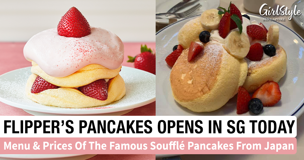 Flipper's Soufflé Pancakes At Takashimaya Singapore Menu & Prices