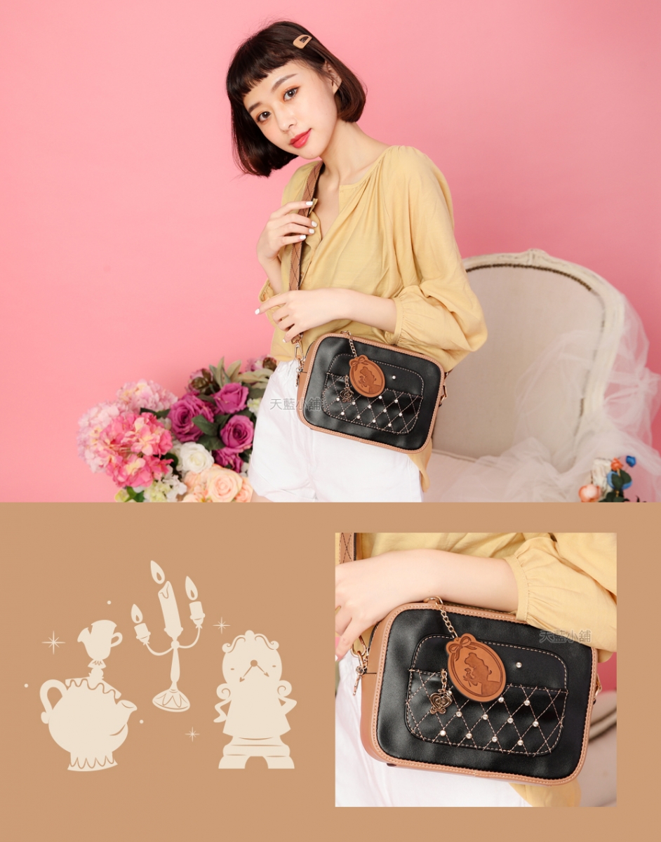 Disney series princess diamond cross stitch bag 