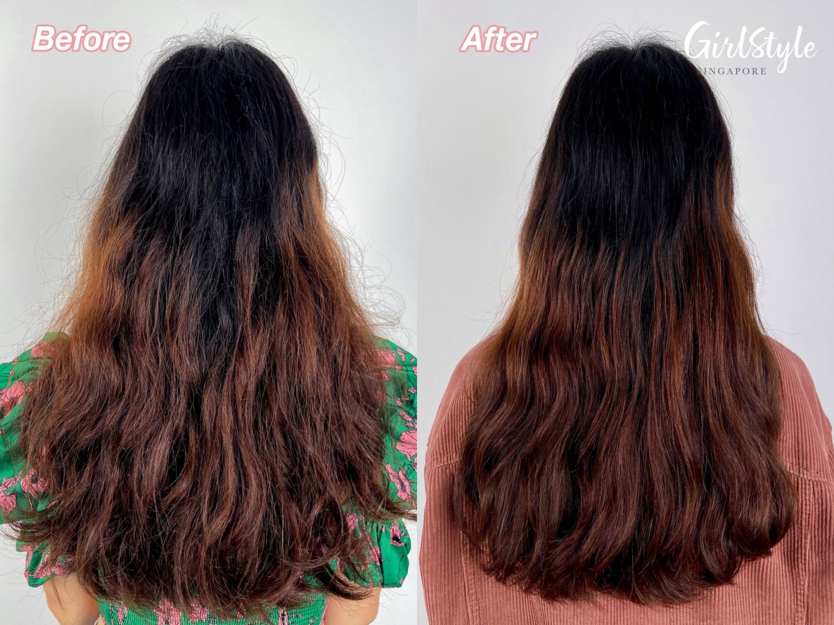Loreal Paris Extraordinary Hair Wave range before and after using