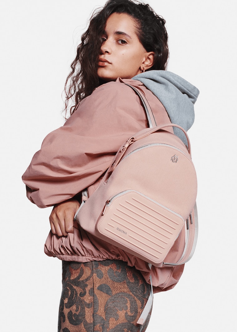 RIMOWA Never Still Collection Includes Pastel Pink Backpack