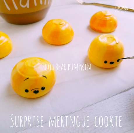 winnie the pooh meringues