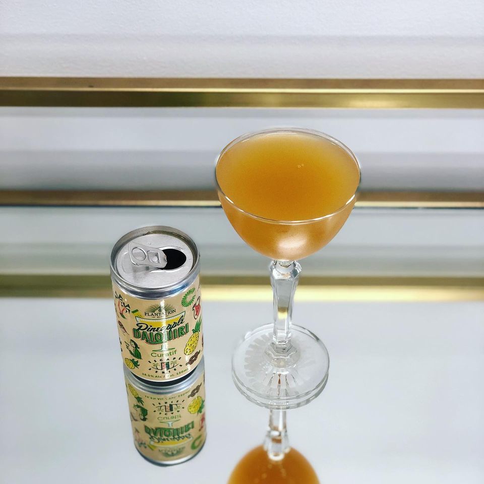 curatif Plantation Pineapple Daiquiri in a can