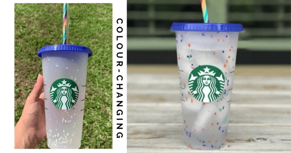 You Can Still Get The Sold-Out Starbucks Singapore $6.20 Colour-Changing Confetti Cold Cups On Shopee