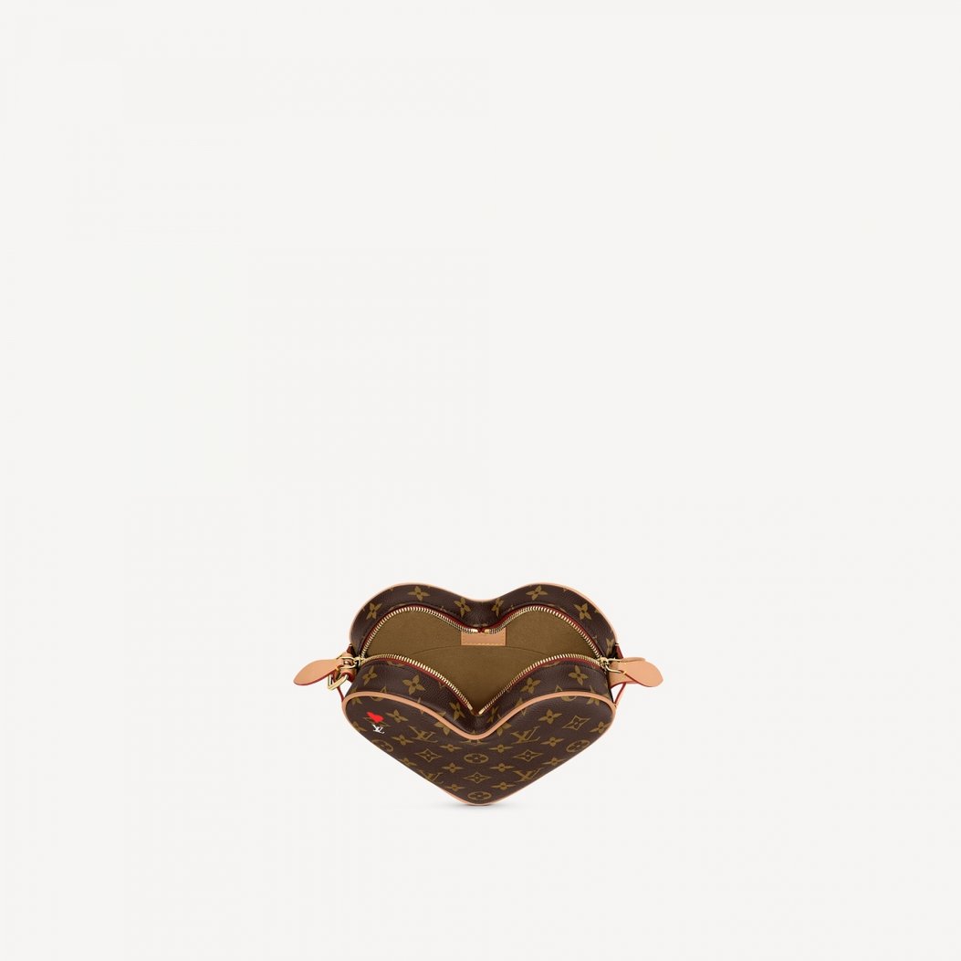 Louis Vuitton Game On Coeur Bag In A Dainty Heart Shape Form