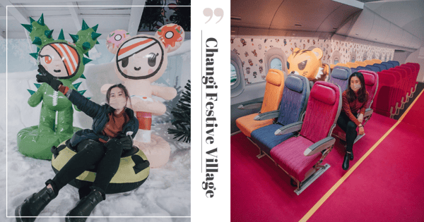 New Changi Festive Village Has A Tokidoki-Themed Plane & Snow House With Slide & More