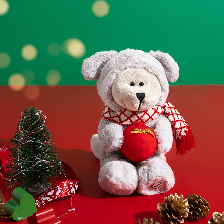 Starbucks christmas puppy dog bearista 2020