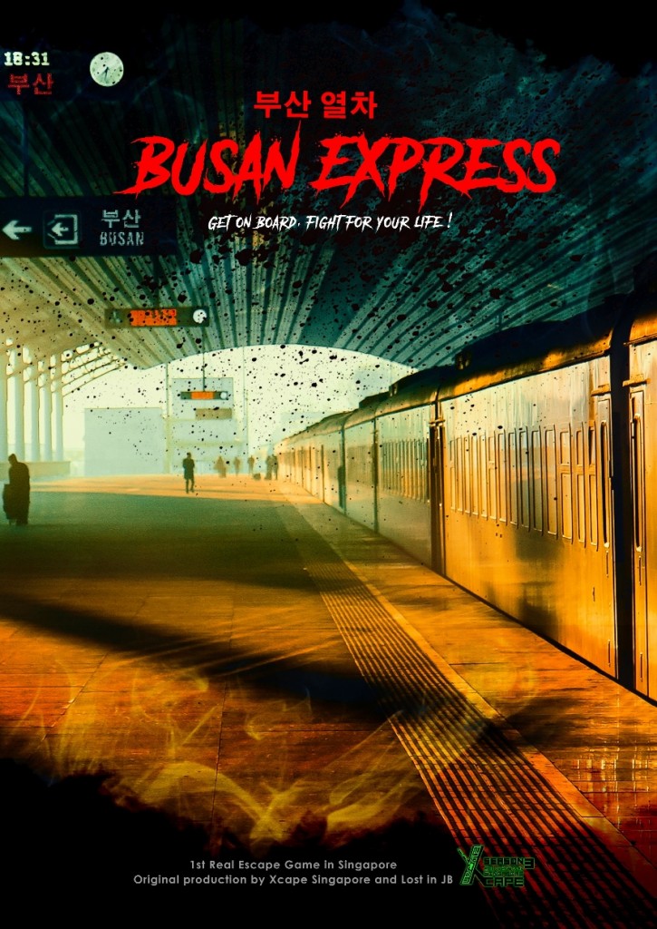 Xcape Singapore Busan Express poster