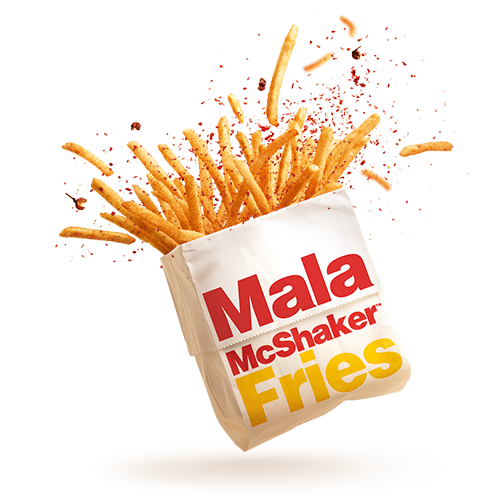 McDonald's Singapore mala McShaker Fries