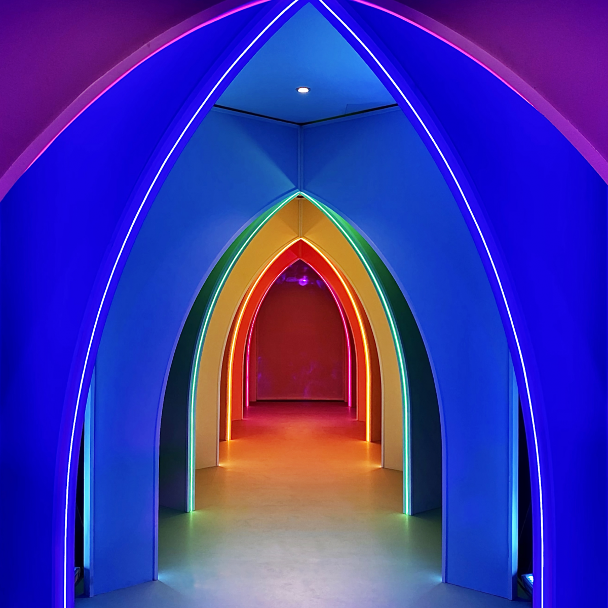 Lite On! neon lights exhibition Downtown East