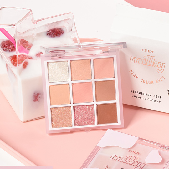 Etude House Milky New Year Play Colour Eyes strawberry milk