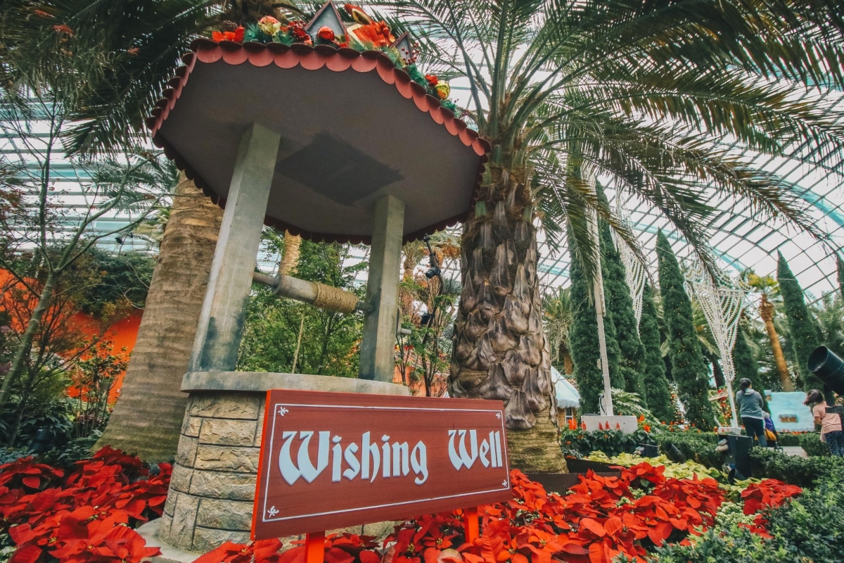 Poinsettia Wishes 2020 Gardens by the Bay Singapore