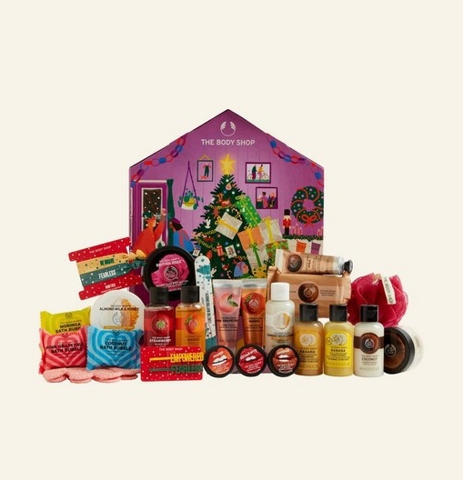 The Body Shop Christmas advent calendar 2020 Singapore