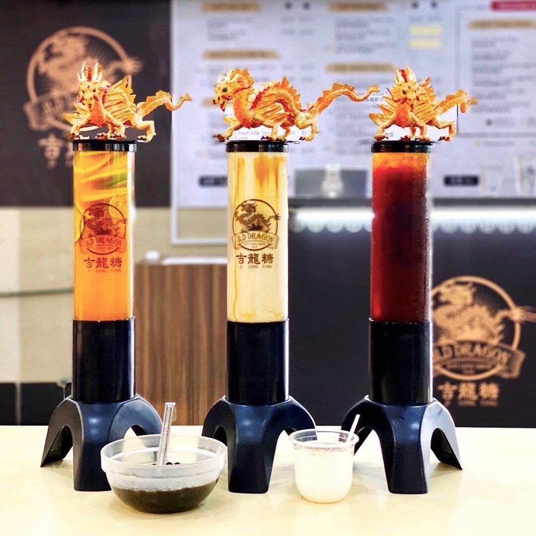 JLD Dragon bubble tea tower Singapore