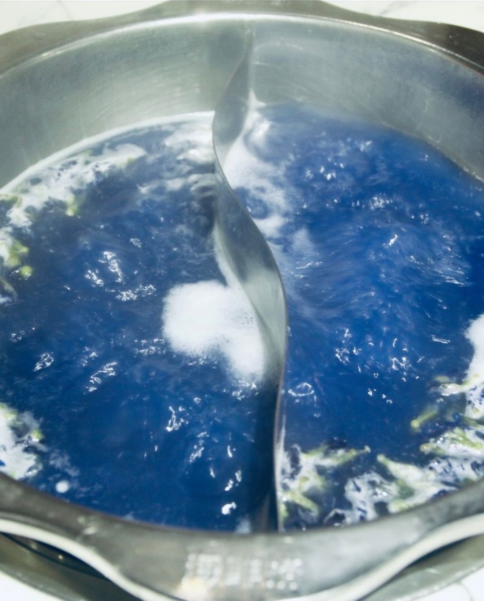 Hai Xian Lao blue hotpot soup base Singapore