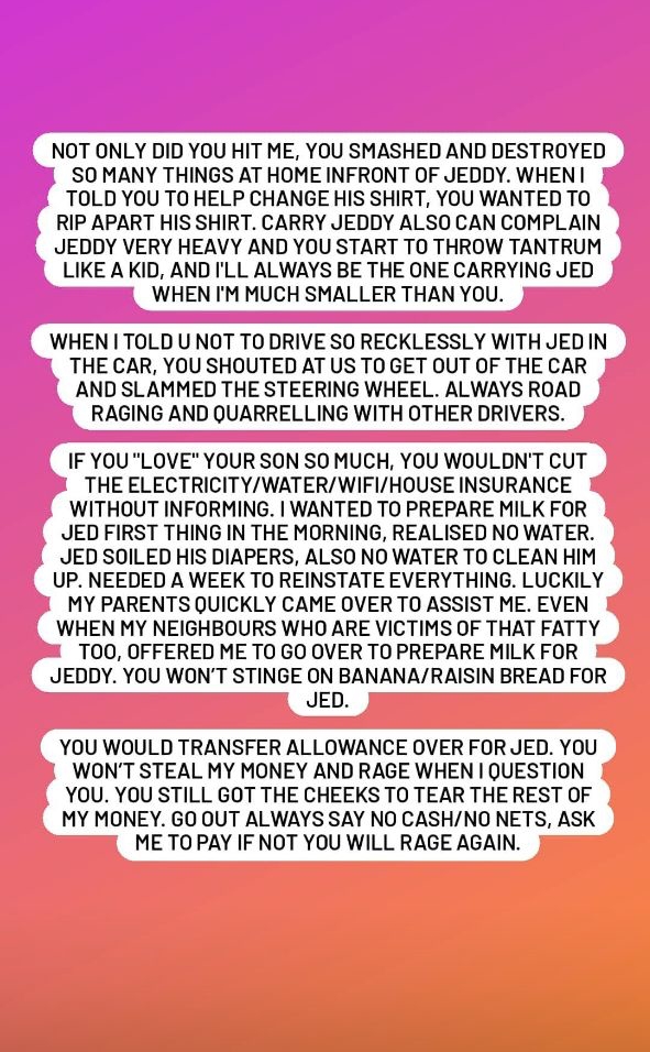 Joshua Ang divorce Shannon Low abuse