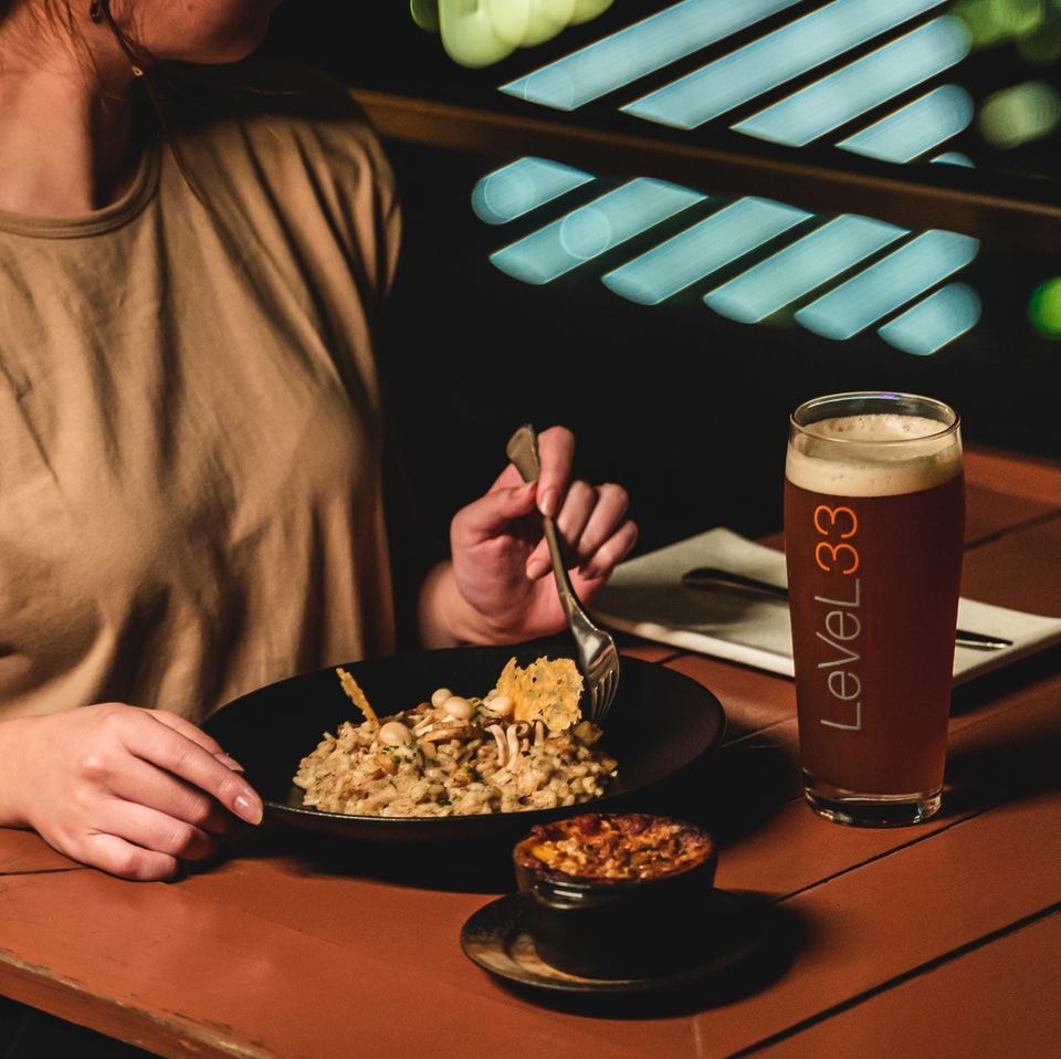 level33 pasta and beer