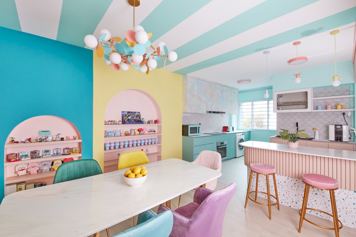 pastel hdb dining room kitchen