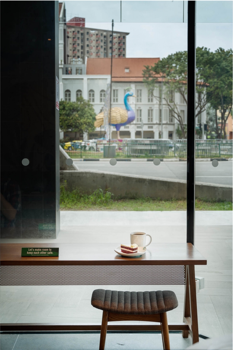 view from Starbucks