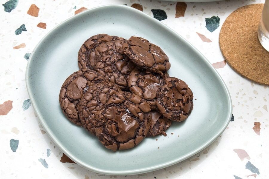 Cafe Bakeaholic Sea Salt Brookies