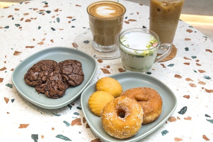 Cafe Bakeaholic desserts and drinks