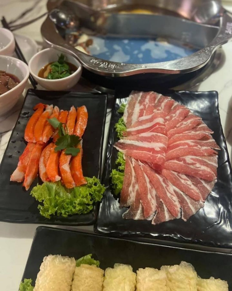 Hai Xian Lao blue hotpot soup base Singapore